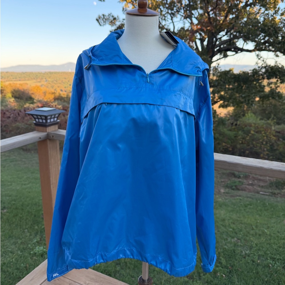 NWT Ralph Lauren Golf Jacket Titanium Water-Repellent Windbreaker Size Large